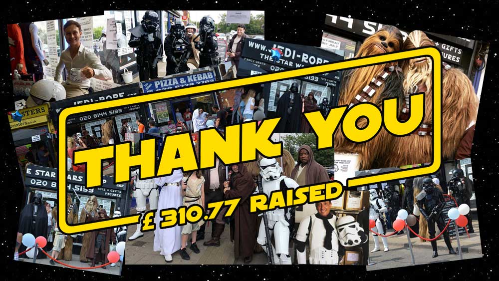 Jedi-Robe.com Star Wars Fundraising Day